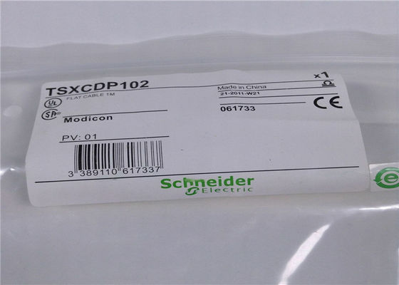 O cabo de conexão de Schneider Electric TSXCDP102 revestiu cabos de fita rolados 1m