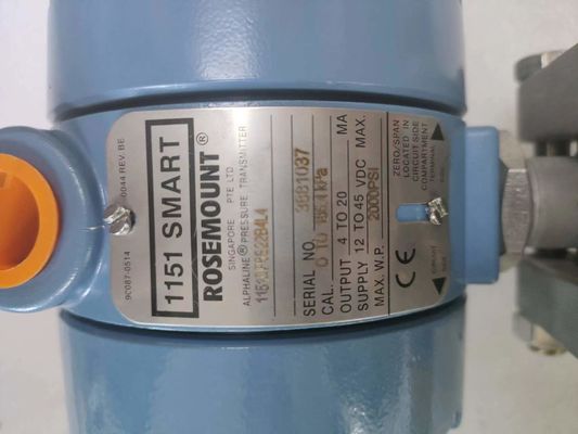 Rosemount 9295 2 a 6 em -20 a 850 medidor de fluxo do processo do aço carbono do °F 316 SST com distribuidor 3051SMV 305