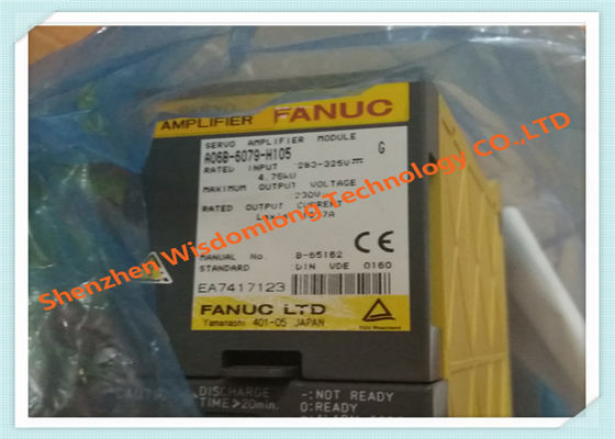 Amplificador poderoso A06B 6079 H105 4.75kW do servo motor de sistema de controlo industrial