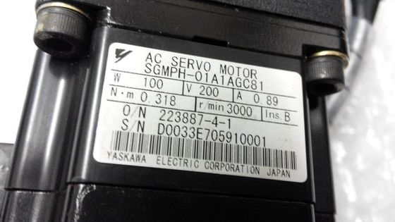 MOTOR de SGMPH-01A1AGC81 YASKAWA /HD-CP-20A-21-J803B-SP InsB 750W