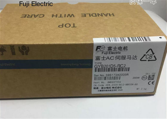 Sistemas elétricos elétricos industriais de Fuji do servo motor GYB201D5-RC2