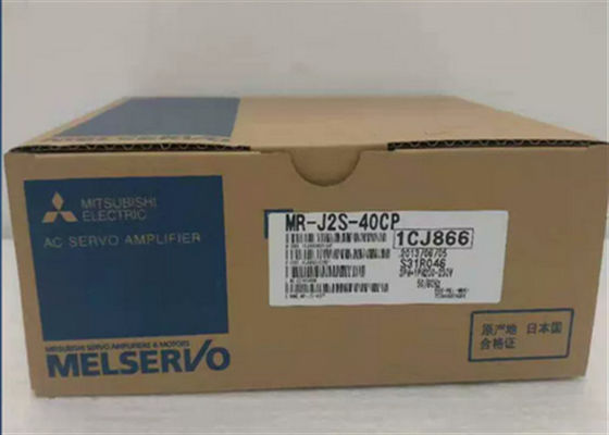 O servo MR-J2S-40CP1 industrial conduz o amplificador servo de Mitsubishi 400w