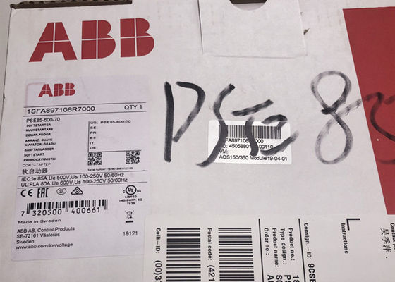 ABB PSE abrem Softstarter PSE85-600-70 1SFA897108R7000 600VAC máximo, produtos do controle 80A