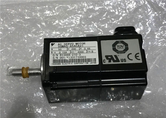 SERVO MOTOR 50W 0.66A 0.159N.m da C.A. SGMAS-A5ACA21 do Sigma II de YASKAWA SGMAH