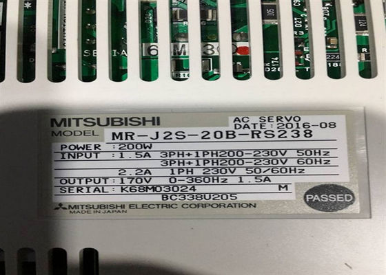 MR-J2S-200B-RS238   O servo industrial conduz o amplificador servo de Mitsubishi