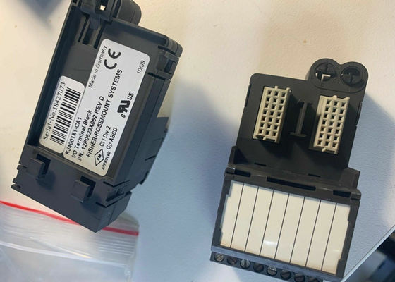 BLOCO DE TERMINAIS KJ4001X1-CA1 12P0623X052 2AMP 24VDC do I/O de Emerson DELTAV NOVO
