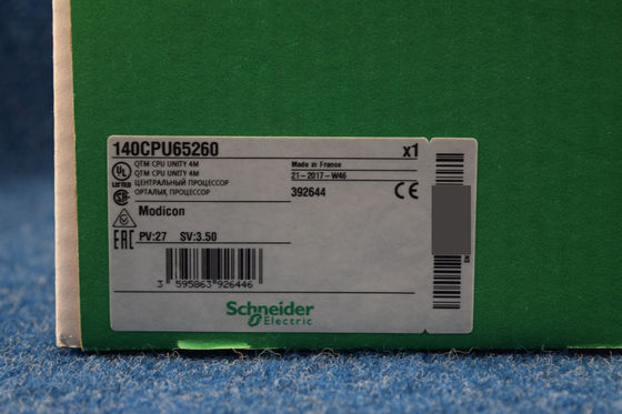 Processador do entalhe 80486 do PLC/processador central do quantum de 140CPU65260C Modicon único com matemático