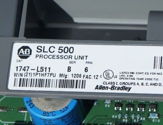 MÓDULO SLC 5/01 do PROCESSADOR CENTRAL do AB 1747-L511 1 MEMÓRIA de K RAM 0,35 AMPÈRES 5 VDC