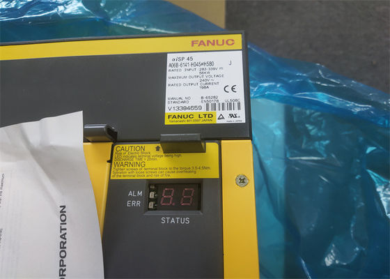 amplificador de potência servo servo do motorista A06B-6141-H045#H580 AiSP45 da C.A. de 56kw Fanuc