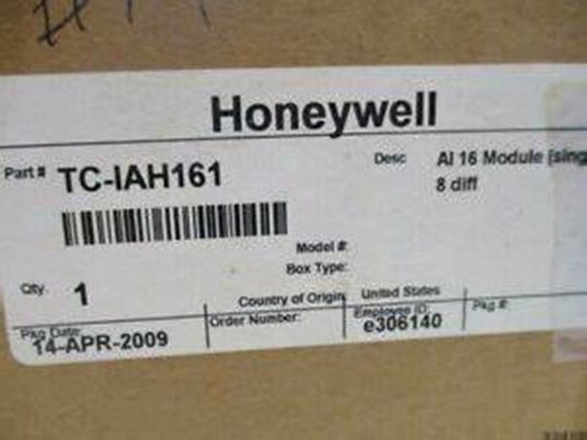 A SÉRIE ANÁLOGA 16 do TK do MÓDULO ENTRADO de Honeywell TK-IAH161 PARA APONTAR 4-20 miliampère 10 VDC REVESTIU