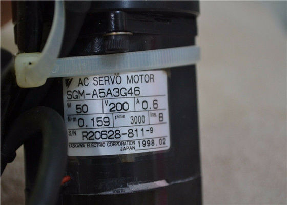 200V novo de SGM-A5A3G46 Yaskawa e original elétrico 3000rpm 0.6A garantia de 1 ano