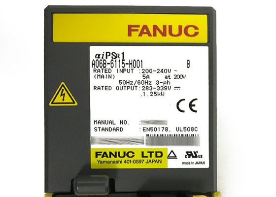 Módulo de fonte de alimentação servo PSMR-1I do CNC do amplificador A06B-6115-H001 da C.A. de Fanuc das peças industriais da robótica