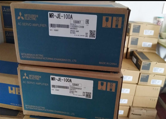 Amplificador servo MR-JE 1000W MELSERVO MR-JE da C.A. de MR-JE-100A Mitsubishi