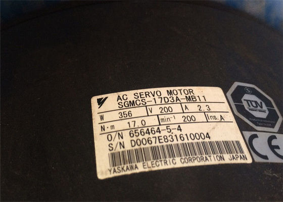 SERVO MOTOR industrial da C.A. de Yaskawa 42W 2000RMP do servo motor SGMCS-17D3A-MB11
