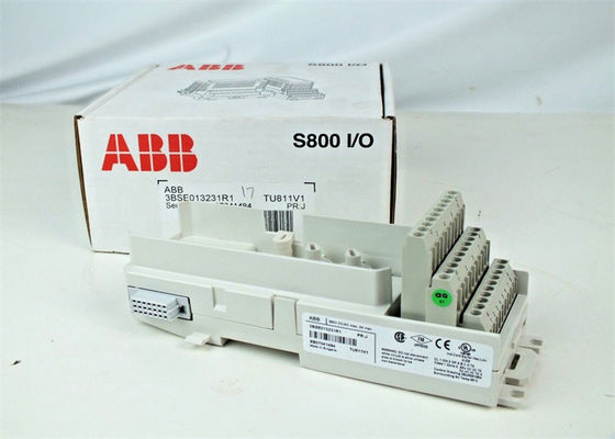 Unidade nova da terminação do módulo do estojo compacto do I/O TU811V1 de ABB 3BSE013231R1 S800, MTU, 250V