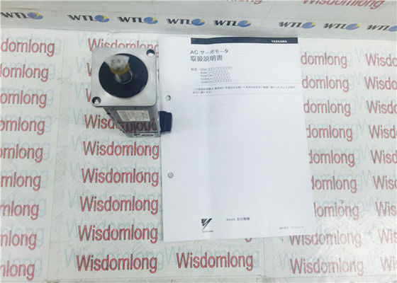 Servo motor industrial 100W 200V 0.91A do motor de SGMAS-01ACA6C Yaskawa