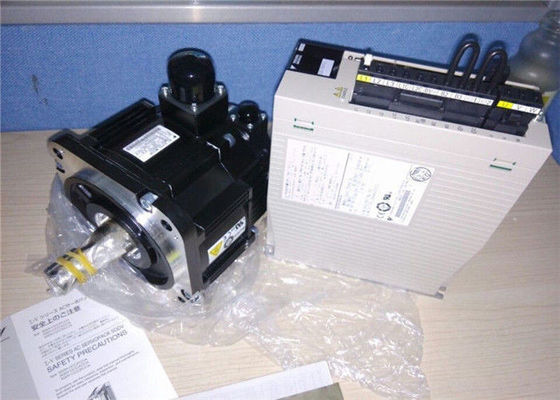 Servo motor industrial de SGMJV-04ADE6S+SGDV-2R8A01B 3000rpm usado na máquina do Cnc