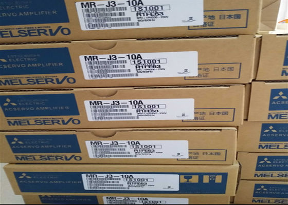 C.A. servo 200-230 V da 3-fase do amplificador da C.A. de MR-J3-10A Mitsubishi 50/60 de hertz