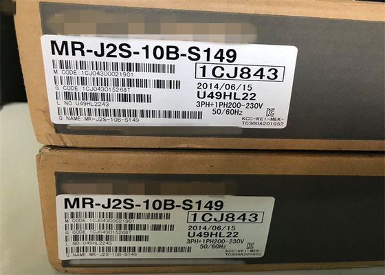 Movimentação SERVO da série do AMPLIFICADOR MR-J2S-10B-S149 MR-J2S-B da C.A. de Mitsubishi Electric 10A