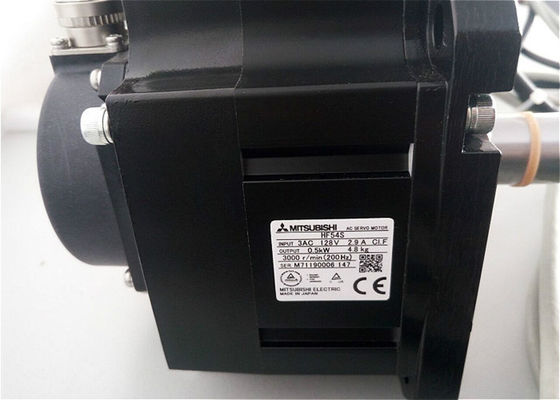 Série 0.5KW 3AC 128V 2.9A 3000r/min do HF do servo motor da C.A. de Mitsubishi HF54S Industial brandnew