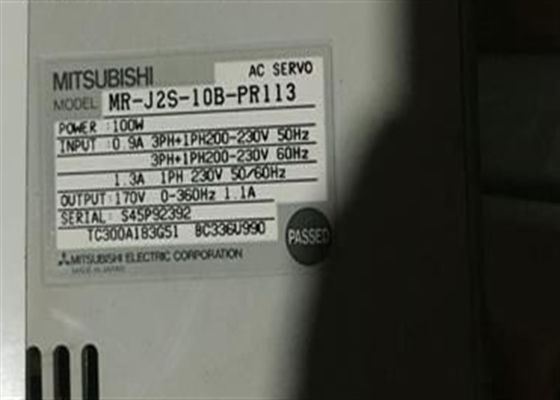 Amplificador servo MELSERVO MR-J2S da C.A. de MR-J2S-10B-PR113 Mitsubishi
