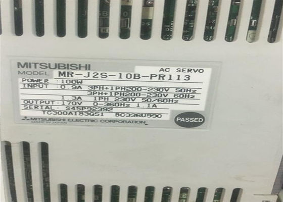 Amplificador servo MELSERVO MR-J2S da C.A. de MR-J2S-10B-PR113 Mitsubishi