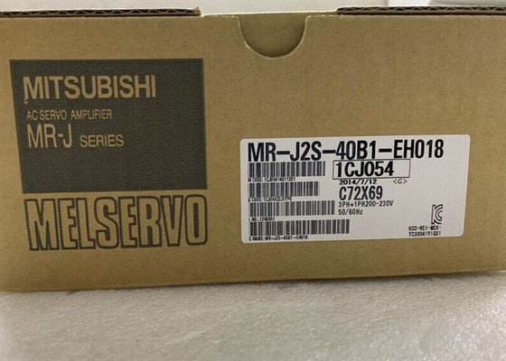 O servo industrial do amplificador servo da C.A. de MR-J2S-40B1-EH018 Mitsubishi conduz 400w