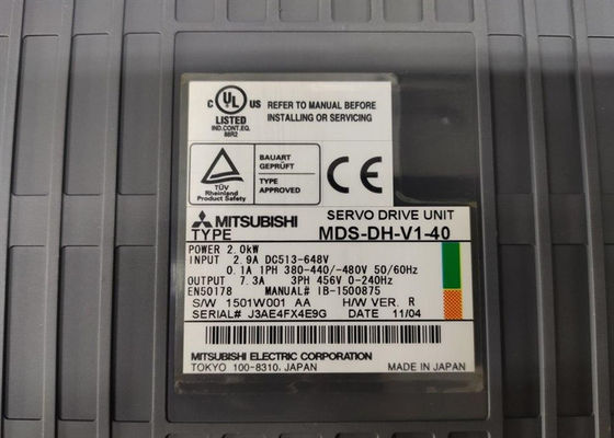 O servo MDS-D-V1-40 industrial conduz a série MDS-D 2KW de Mitsubishi