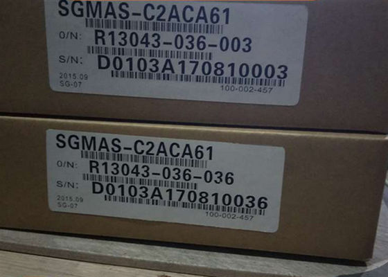 Servo motor industrial da C.A. do servo motor SGMAS de SGMAS-C2ACA61 Yaskawa
