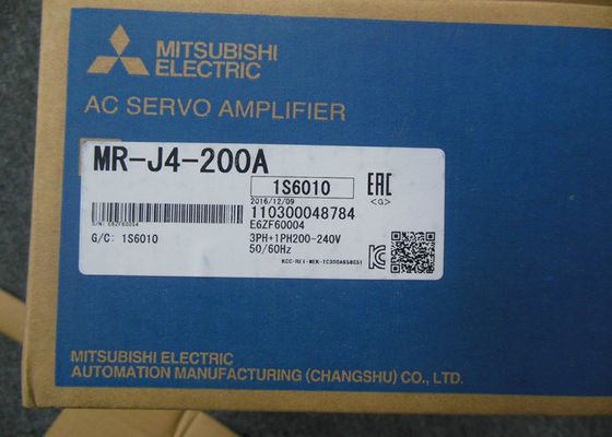 Movimentação servo SERVO do AMPLIFICADOR MR-J4-200A 2KW 200V de Mitsubishi NOVA no estoque
