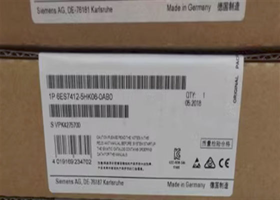 Processador central redundante 412-5H do módulo de fonte de alimentação SIMATIC de Siemens 6ES7412-5HK06-0AB0 S7-400H
