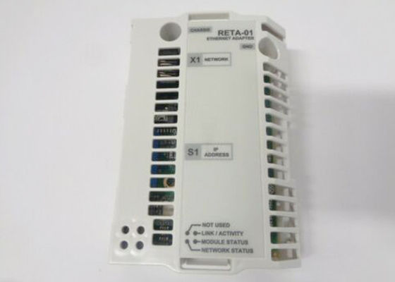 O SERVO DOS ETHERNET DO MÓDULO 3AFE64751689 FIELDBUS DO ADAPTADOR DOS ETHERNET RETA-01 CONDUZ AS PEÇAS