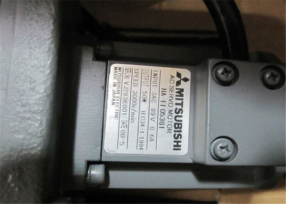 SERVO MOTOR industrial HA-FF053G1 de Mitsubishi 50W COM poder superior da ENGRENAGEM para a máquina de costura