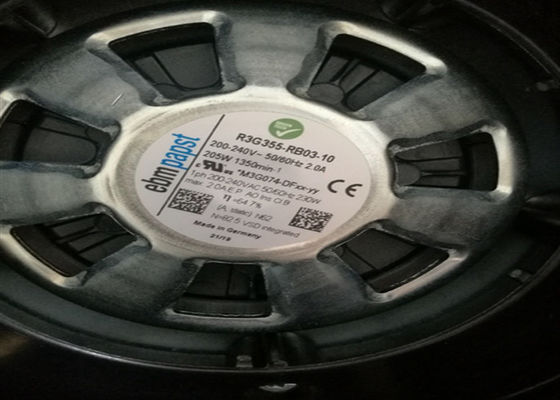 Ventilador de refrigeração industrial do centrifugador do fã do inversor de R3G355-RB03-10 Ebmpapst ABB R8