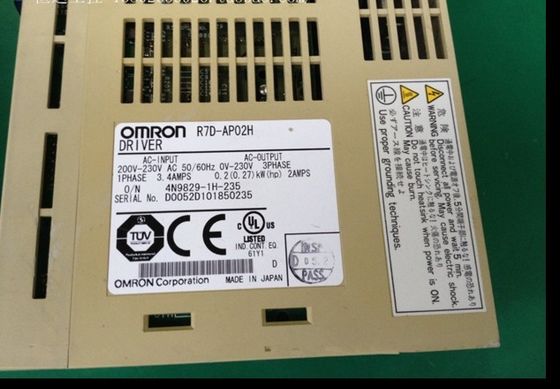 Montagem do chassi de W da carga 200 da fonte 1.6A 200V da C.A. 200VAC de OMRON R7D-BP02HH Servo