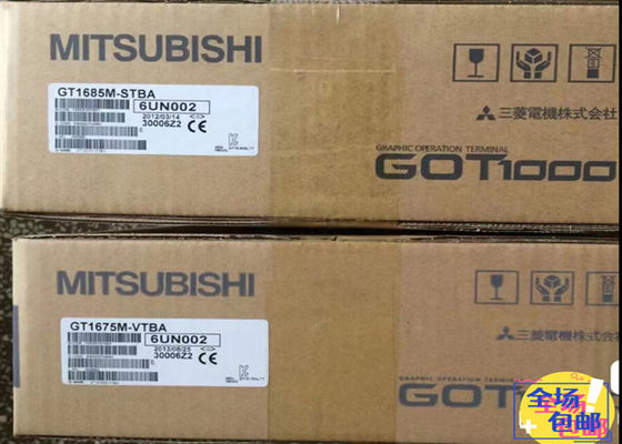 Tela táctil GT16 Series modelo HMI de GT1675M-VTBA Mitsubishi HMI