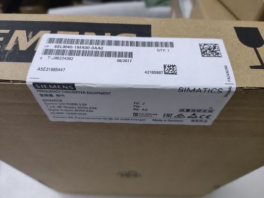 DP de Siemens 6SL3040-1MA00-0AA0 CU320-2 COM RELAÇÃO de PROFIBUS SEM CARTÃO FLASH COMPACTO.