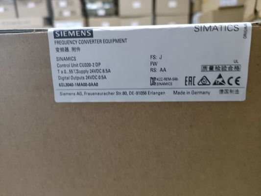 DP de Siemens 6SL3040-1MA00-0AA0 CU320-2 COM RELAÇÃO de PROFIBUS SEM CARTÃO FLASH COMPACTO.