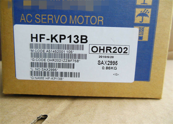 Movimentação servo MR-J3-10A da C.A. da série 100W de MITSUBISHI Melservo J3 com motor industrial HF-KP13B
