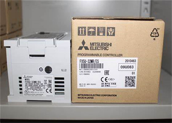 MÓDULO DO PROCESSADOR CENTRAL DE MITSUBISHI FX5U-32MR/ES COM ENTRADAS INTEGRADAS DO I/O 16 DIGITAL DE I/S 32