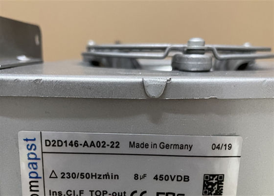 D2D146-AA02-22 ventilador de refrigeração centrífugo industrial do fã ABB EBM PAPST 230V 0.81A 290W 2250RPM
