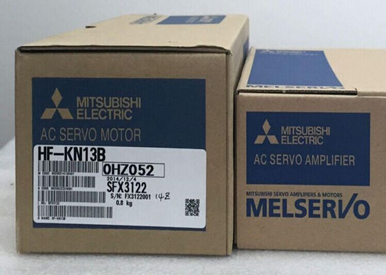 servo motor industrial 3AC 0.8A 3000R/MIN de 3 fases de 100W Mitsubishi Electric HF-KN13B