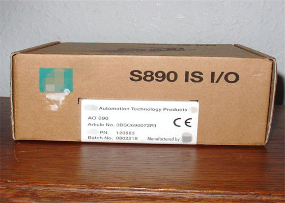 Módulo intrínseco-seguro análogo SELADO NOVO do I/O de S800 3BSC690072R1 ABB AO890 para C.A. 800M