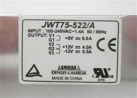 O CONVERSOR de TDK LAMBDA JWT75-522/A AC-DC ENCERROU 3 SAÍDAS de O/P 5V 12V 3
