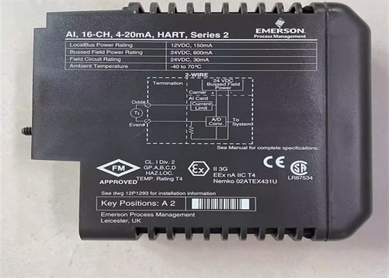 Módulo de Redundant Power Supply do controlador de KJ3223X1-BA1 Emerson DeltaV