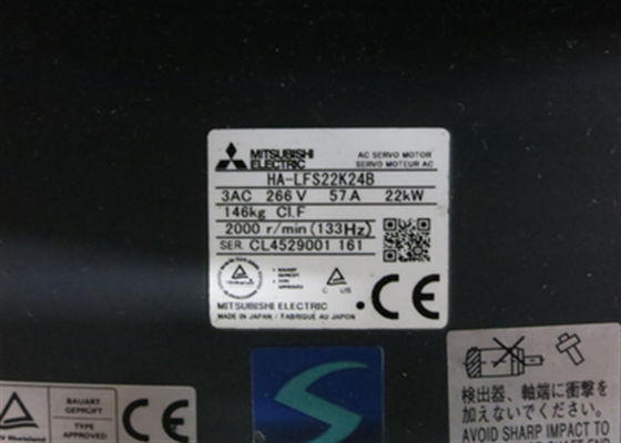 Série industrial de Melservo 22KW HA do servo motor da C.A. de HA-LFS22K24B Mitsubishi