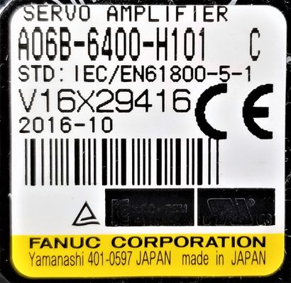 LINHA CENTRAL SERVO DO AMPLIFICADOR 6 DE FANUC A06B-6400-H101 PARA CONTROLAR UM ROBÔ DE R-30IB