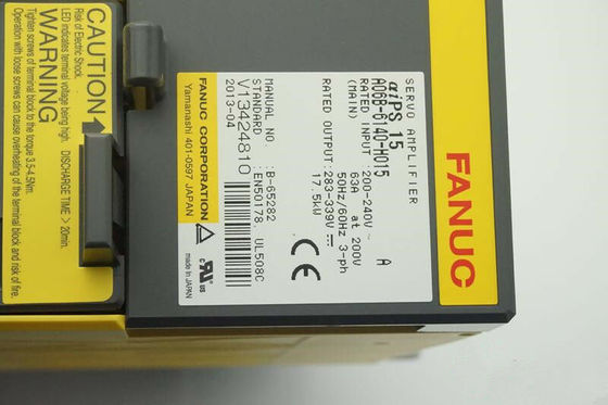 C.A. SERVO DO CONTROLADOR 200-230 V DA LINHA CENTRAL DO AMPLIFICADOR 6 DA LINHA CENTRAL DE FANUC A06B-6100-H004 6 50/60 DE HERTZ