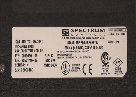 Série A do MÓDULO de SAÍDA ANÁLOGA do CERVO de TC-HAO081 Honeywell ControlLogix 8-Channwl