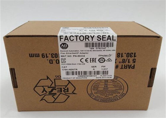 O I/O ETHERNET/IP do CABO FLEXÍVEL do ADAPTADOR de COMUNICAÇÃO do módulo de 1794-AENTR ALLEN BRADLEY Digital I O ENTROU: 24 VDC 400 MILIAMPÈRES
